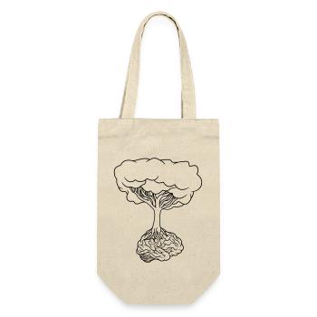 Brain under tree - Gift Bag for Bottles - nature - Front
