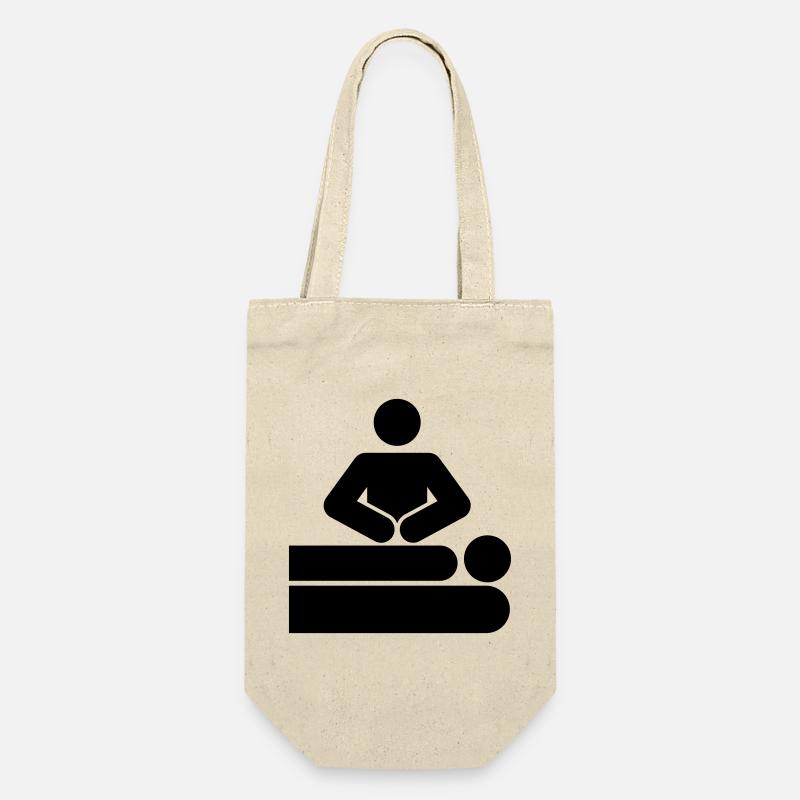 MASSAGE - Sac à bouteille - nature
