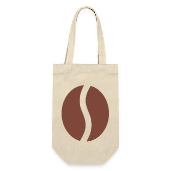 Coffee Bean Coffee Gift Coffee Cup Caffeine - Gift Bag for Bottles - nature - Front