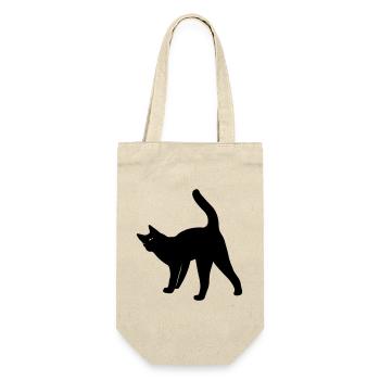 Cat cat - Gift Bag for Bottles - nature - Front