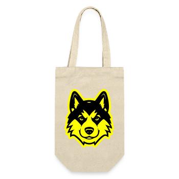 Akita Dog Head - Gift Bag for Bottles - nature - Front