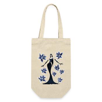 Lady lily bleu - Sac à bouteille - nature - Devant