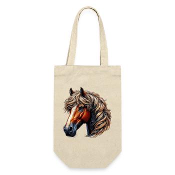 Horse - Gift Bag for Bottles - nature - Front