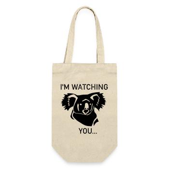 Koala is watching you - Gift Bag for Bottles - nature - Front