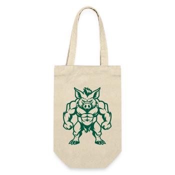 Bande dessinée Sanglier - Sac à bouteille - nature - Devant