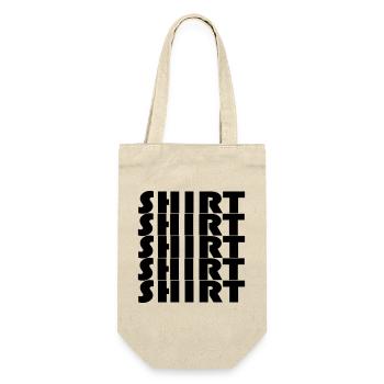 BAUHAUS SHIRT - Geschenkbeutel für Flaschen - Natur - Vorne