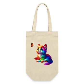 Cats (02) - Gift Bag for Bottles - nature - Front