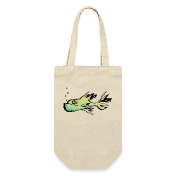 Poisson - Sac à bouteille - nature - Devant