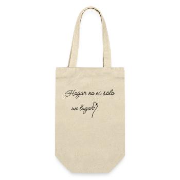 Zuhause ist nicht nur ein Ort. Phasen der Inspiration. - Geschenkbeutel für Flaschen - Natur - Vorne