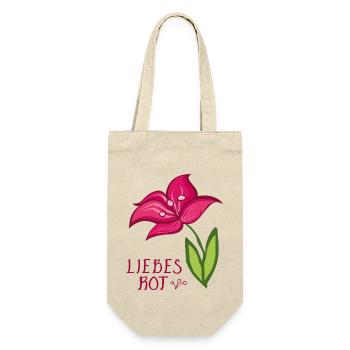 Lily Love - Gift Bag for Bottles - nature - Front