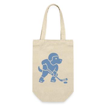 Cool Labrador Joueur De Hockey Minimaliste - Sac à bouteille - nature - Devant