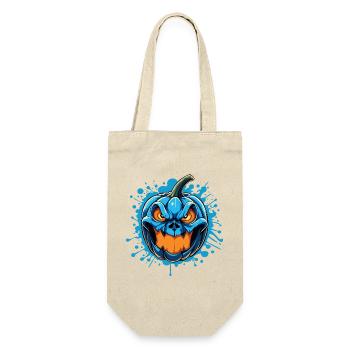 ANGRY PUMPKIN - Gift Bag for Bottles - nature - Front