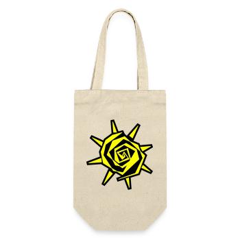Sun Spiral Neon Yellow - Gift Bag for Bottles - nature - Front