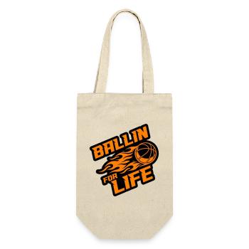 Basketball Ballin : Diction - Sac à bouteille - nature - Devant