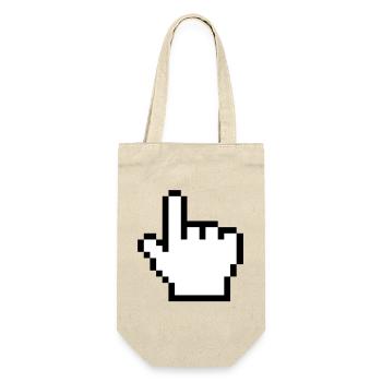 Original mouse hand - Gift Bag for Bottles - nature - Front