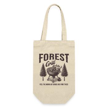 Forest Grill Holzaromen - Geschenkbeutel für Flaschen - Natur - Vorne