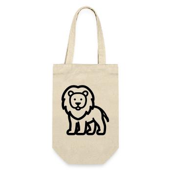 lion - Gift Bag for Bottles - nature - Front
