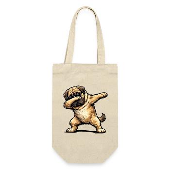 Mastiff en forme de dab - Sac à bouteille - nature - Devant