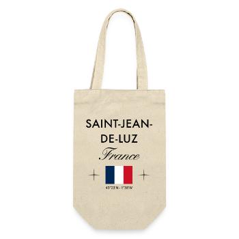 Saint Jean de Luz Frankreich Koordinaten Reise - Geschenkbeutel für Flaschen - Natur - Vorne