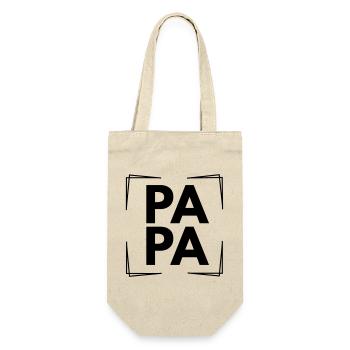 Dad - Gift Bag for Bottles - nature - Front