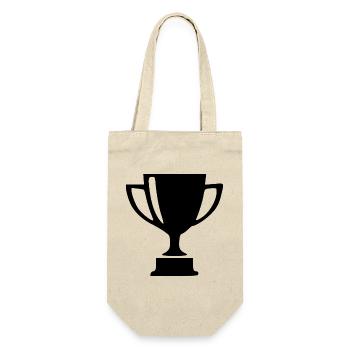 Cup Sports Competition Gift - Gift Bag for Bottles - nature - Front