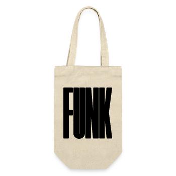 Bold Funk Music Logo - Geschenkbeutel für Flaschen - Natur - Vorne