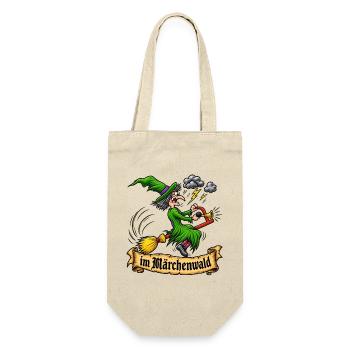1000188454 - Geschenkbeutel für Flaschen - Natur - Vorne