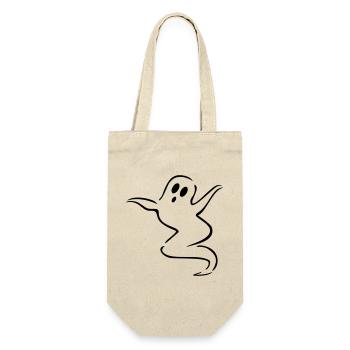 ghost - Gift Bag for Bottles - nature - Front