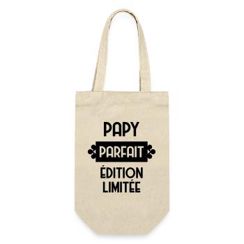 Papy Papi Grand-Père Retraite famille - Sac à bouteille - nature - Devant