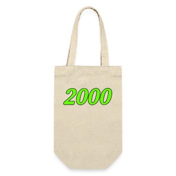 year 2000 - Gift Bag for Bottles - nature - Front