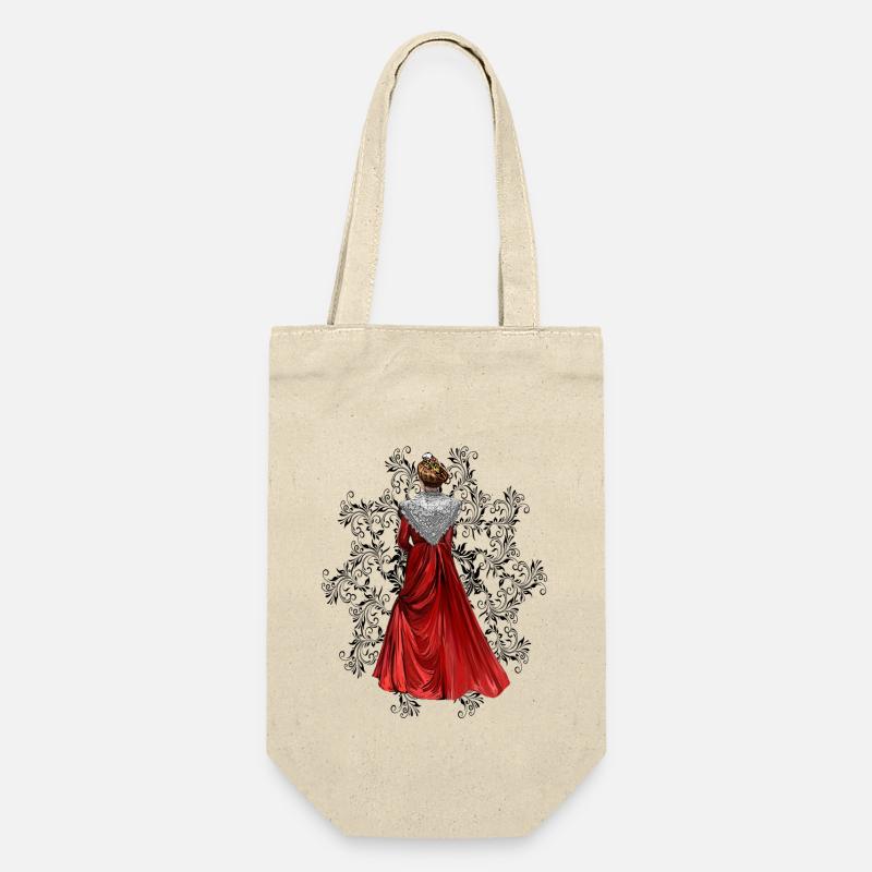 arlésienne rouge mandala - Sac à bouteille - nature