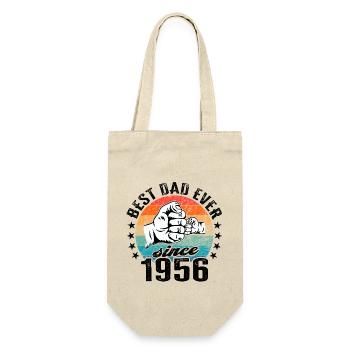 Best dad in the world since 1956 Father's Day birthday - Gift Bag for Bottles - nature - Front