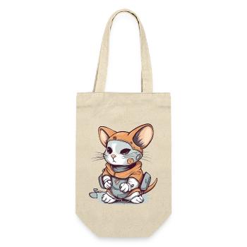 The cat disguised as a mouse - Gift Bag for Bottles - nature - Front