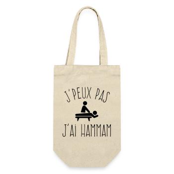 J'peux pas j'ai hammam - Prendre soin de soi - Sac à bouteille - nature - Devant