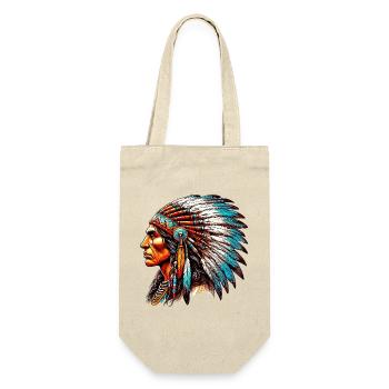 American Indian American - Gift Bag for Bottles - nature - Front