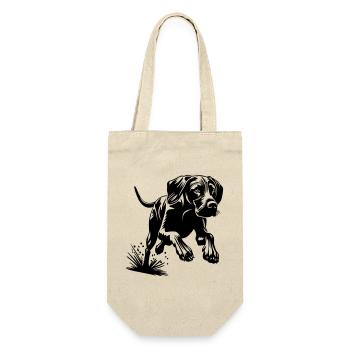 Magyar Vizsla - Gift Bag for Bottles - nature - Front