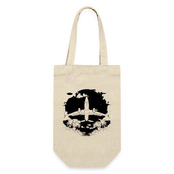 Aircraft Graphics - Gift Bag for Bottles - nature - Front