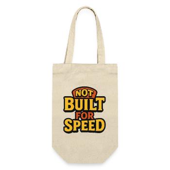 Not Built For Speed - Gift Bag for Bottles - nature - Front