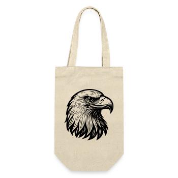 Majestic Eagle Head - Gift Bag for Bottles - nature - Front