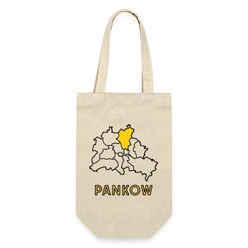 PANKOW, Stadtteil von Berlin - Geschenkbeutel für Flaschen - Natur - Vorne