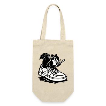 Écureuil en baskets ! - Sac à bouteille - nature - Devant
