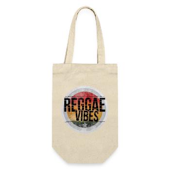 Reggae Vibes Circle - Gift Bag for Bottles - nature - Front
