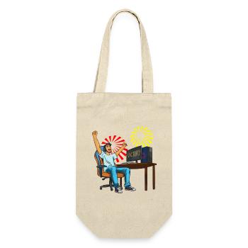 Gaming Victory! - Gift Bag for Bottles - nature - Front