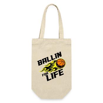 Basketball Ballin : Diction - Sac à bouteille - nature - Devant