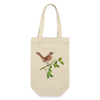 Colorful bird - Gift Bag for Bottles - nature - Front