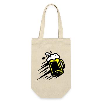 Icône de chope de bière - Sac à bouteille - nature - Devant