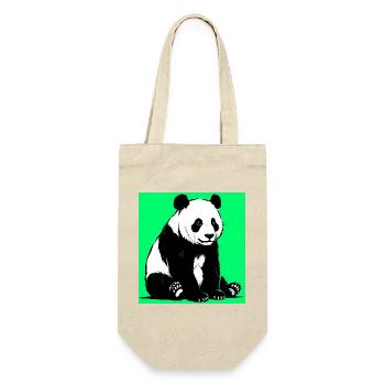 panda - Sac à bouteille - nature - Devant