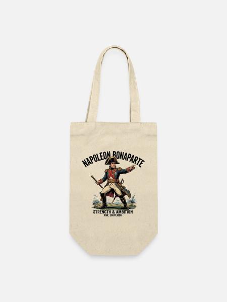 Napoleon Bonaparte - Geschenkbeutel für Flaschen - Natur