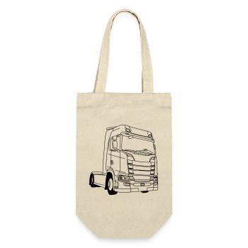 Truck - Gift Bag for Bottles - nature - Front