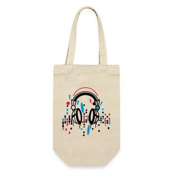Headphones equalizer - Gift Bag for Bottles - nature - Front
